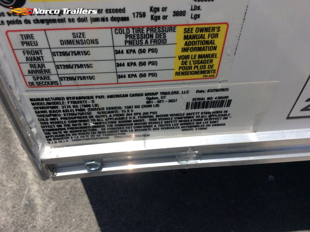 2025 Wells Cargo 8.5' x 20' FastTrac Car/Racing trailer