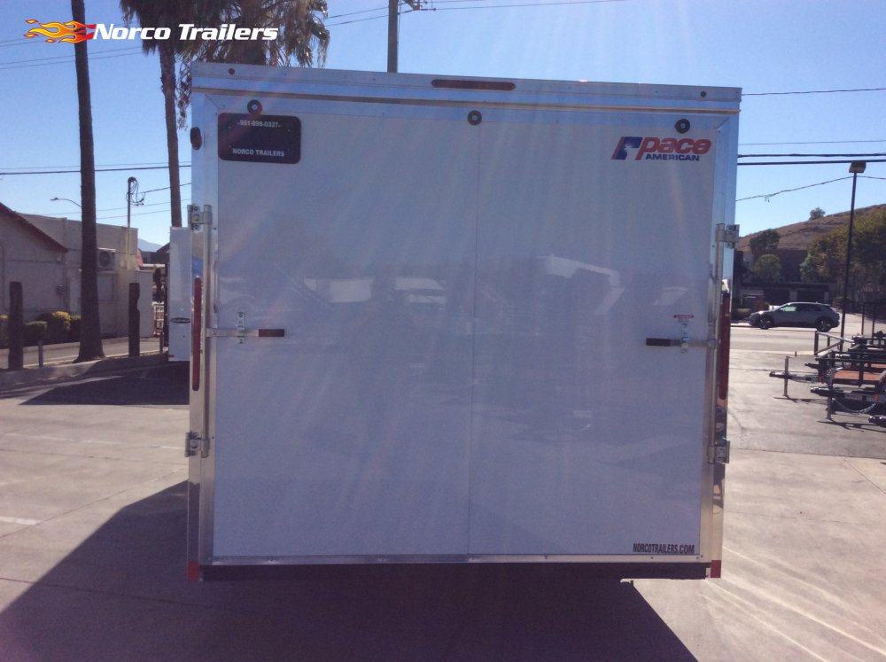 2027 Pace American 8.5' x 20' OBV DLX Enclosed Cargo trailer