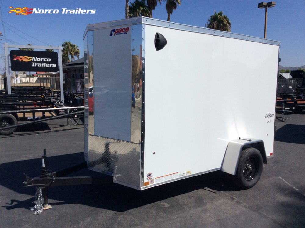 2027 Pace American 6' x 10' OB DLX Enclosed Cargo trailer