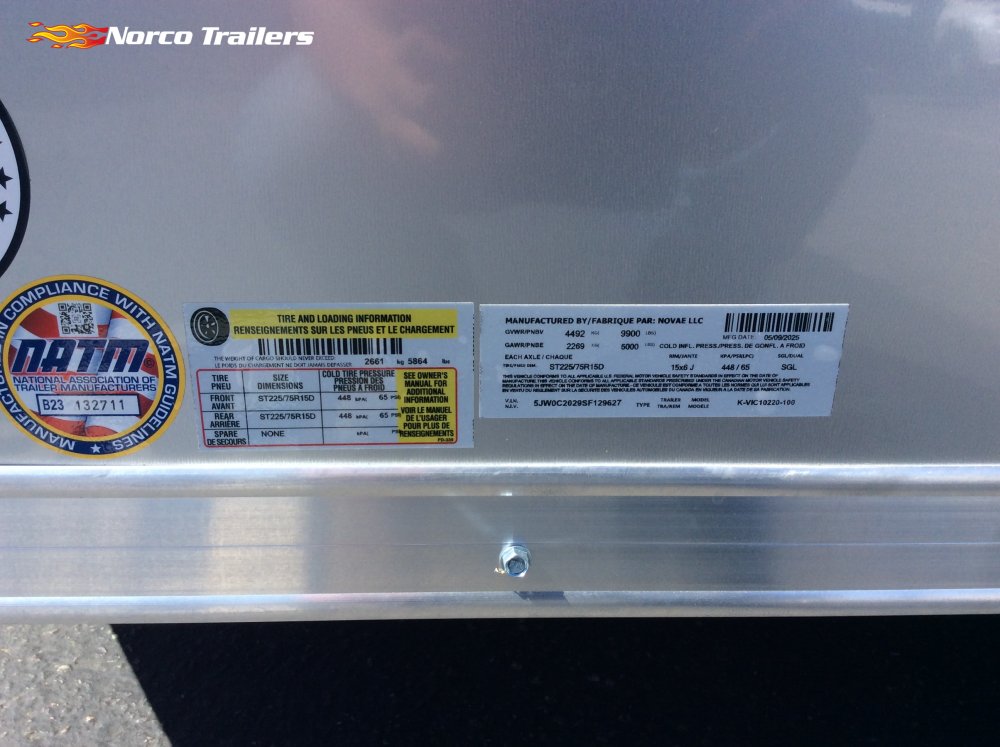 2025 Look Trailers 8.5' x 20' VISION Car/Racing trailer