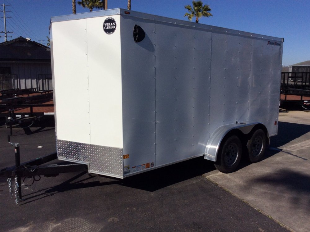 2025 Wells Cargo 7' x 14' FastTrac Enclosed Cargo trailer