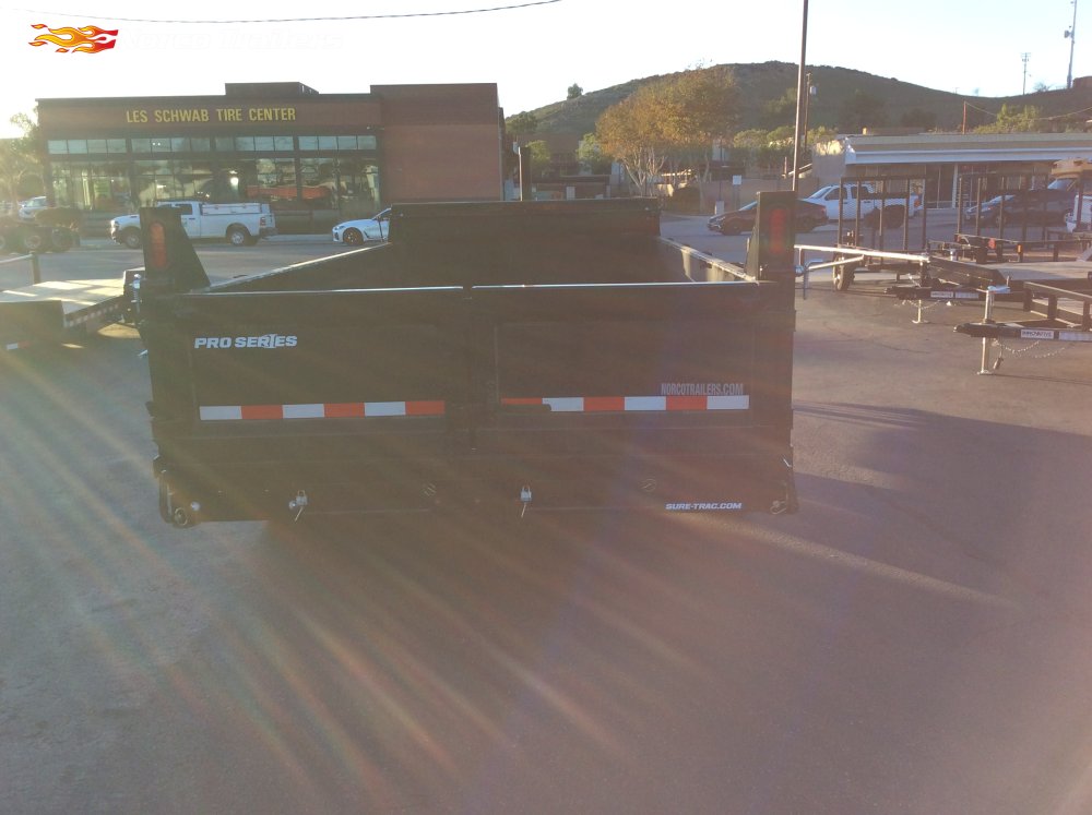 2025 Sure-Trac 7' x 16' DUMP Dump trailer