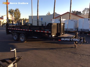 2025 Sure-Trac 7' x 16' DUMP Dump trailer