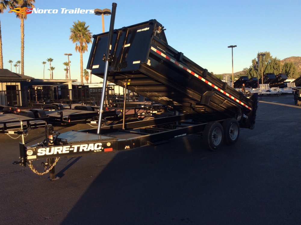 2025 Sure-Trac 7' x 16' DUMP Dump trailer