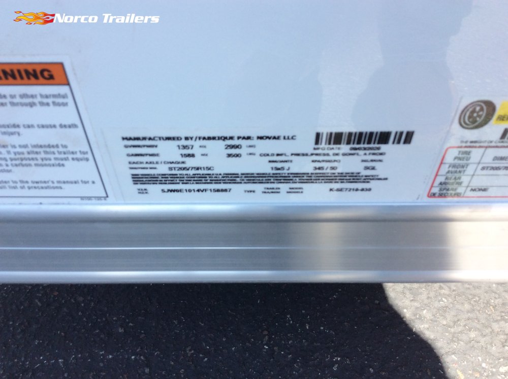2027 Look 6' x 10' ELEMENT SE Enclosed Cargo trailer