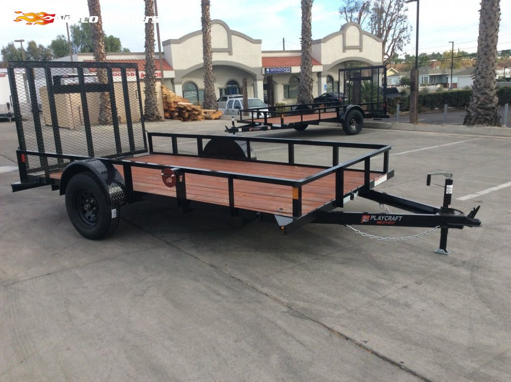 2025 Sun Country Playcraft 77" x 12' Single Axle Utility Trailer