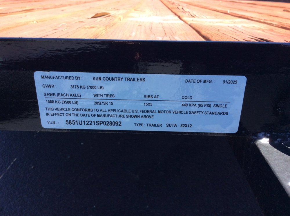 2025 Sun Country UTILITY Utility