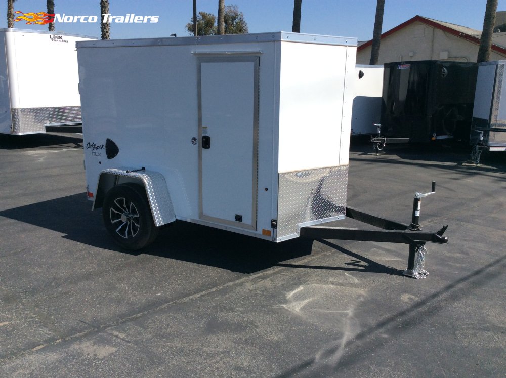 2026 Pace American 5' x 8' OB DLX Enclosed Cargo trailer