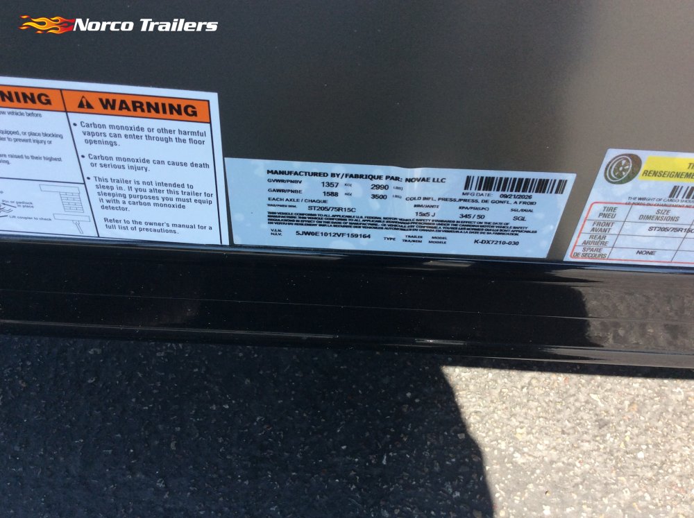 2027 Look 6' x 10' ST DLX Enclosed Cargo trailer