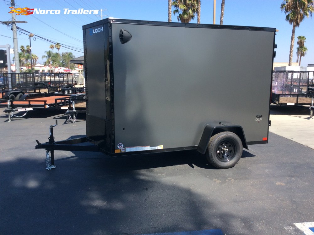 2027 Look 6' x 10' ST DLX Enclosed Cargo trailer