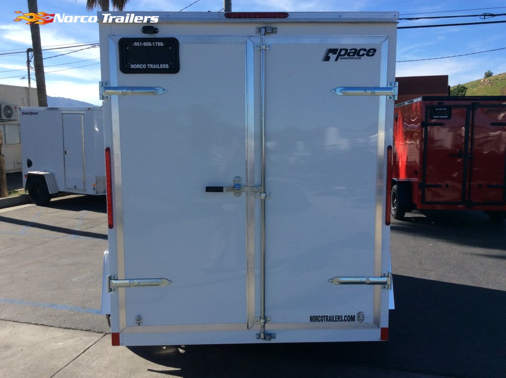 2026 Pace American 6' x 10' OB DLX Enclosed Cargo trailer