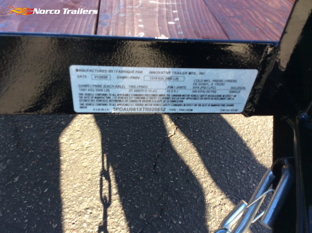 2026 Innovative 48" x 6' UTILITY Utility trailer