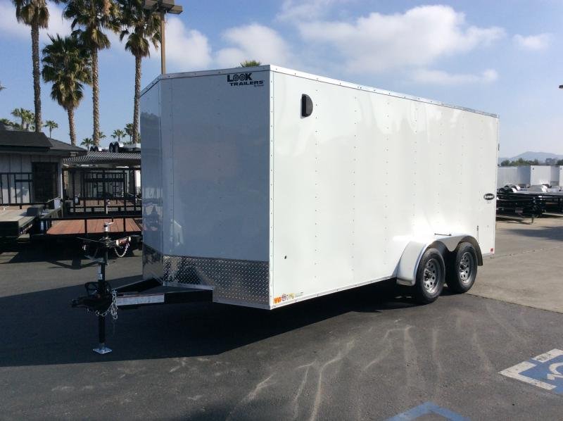 2024 Look Trailers STVLC 7' x 16' Single Axle Enclosed Cargo Trailer