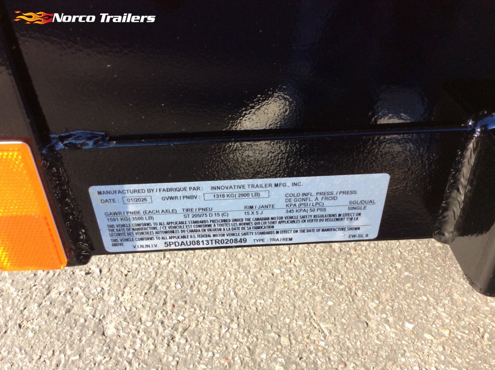 2026 Innovative 5' x 8' LANDSCAPE Landscape trailer