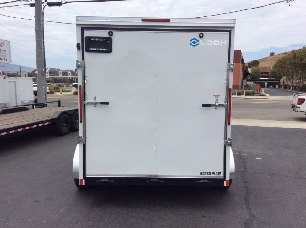 2027 Look 7' x 12' ST DLX Enclosed Cargo trailer