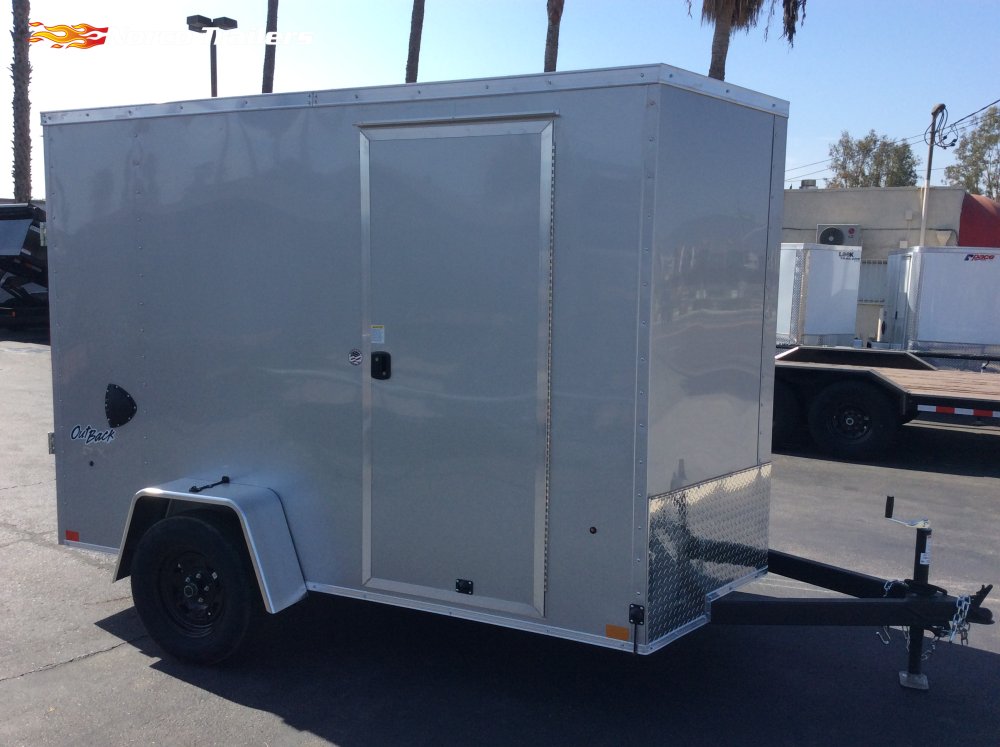 2027 Pace American 6' x 10' OB DLX Enclosed Cargo trailer