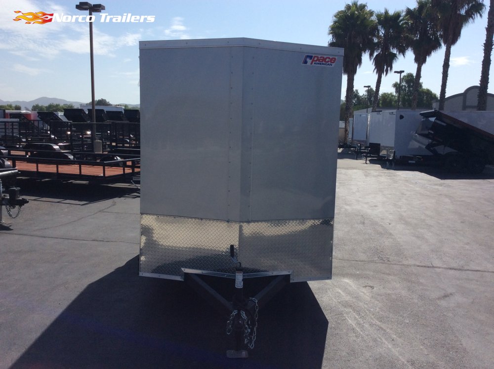2027 Pace American 6' x 10' OB DLX Enclosed Cargo trailer