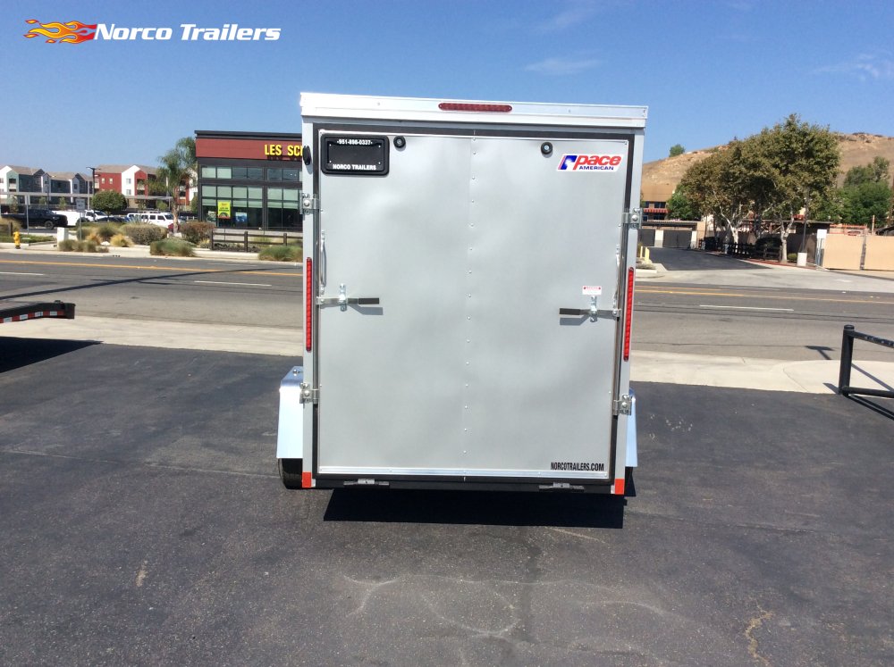 2027 Pace American 6' x 10' OB DLX Enclosed Cargo trailer