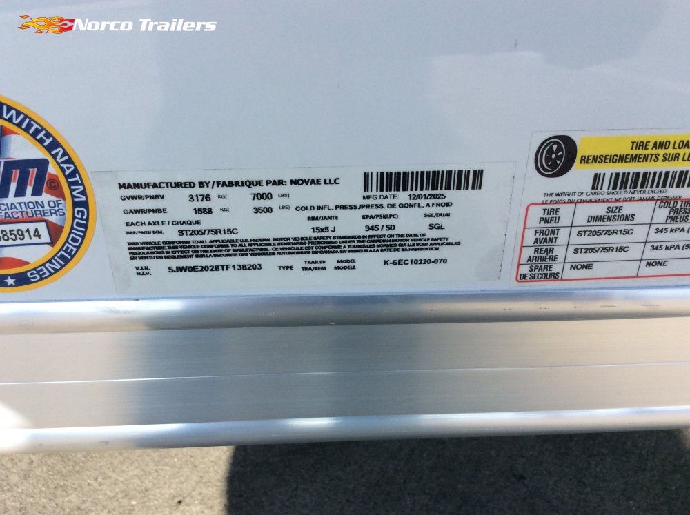 2026 Look 8.5' x 20' ELEMENT SE Car/Racing trailer