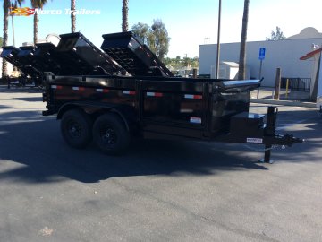 2026 Innovative 83" x 12' 14K 24" SIDES Dump trailer