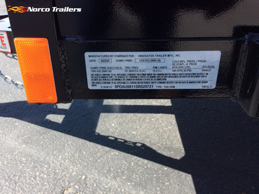 2025 Innovative Trailer Mfg 5' x 8' LANDSCAPE Landscape trailer