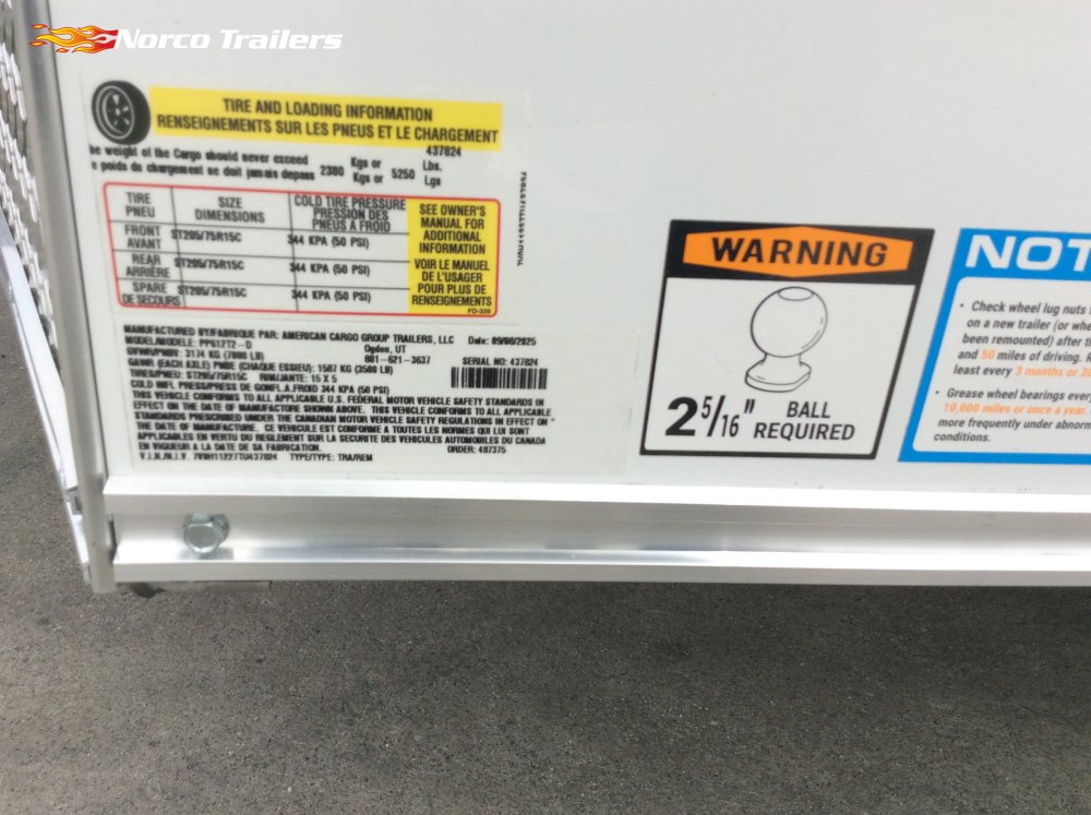 2026 Haulmark 6' x 12' PASSPORT Enclosed Cargo trailer