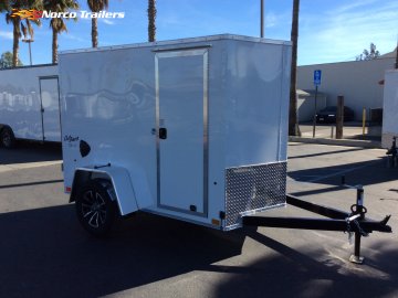2026 Pace American 5' x 8' OB DLX Enclosed Cargo trailer