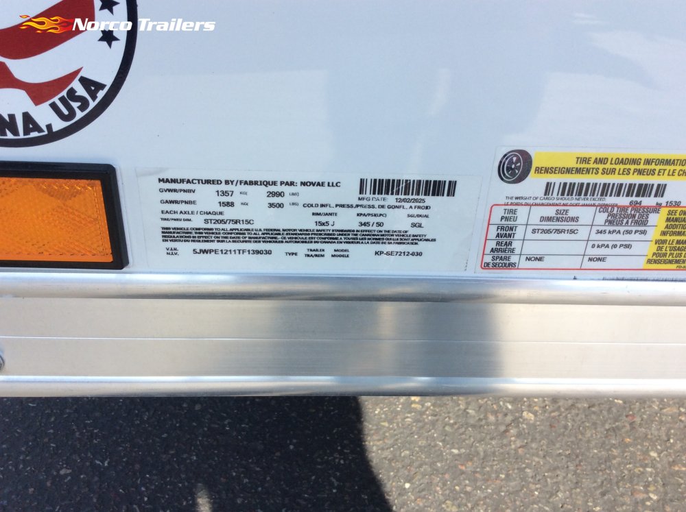 2026 Pace American 6' x 12' JOURNEY CONCESSION Concession trailer