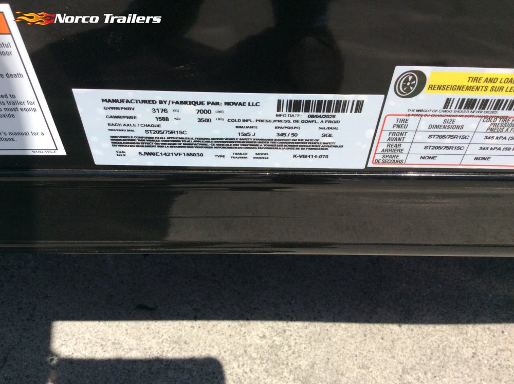 2027 Look 7' x 14' VISION Enclosed Cargo trailer