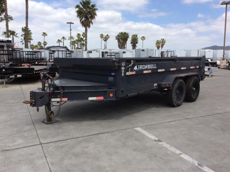 2021 Iron Bull Trailers 8.5' X 14 14K Dump Trailer