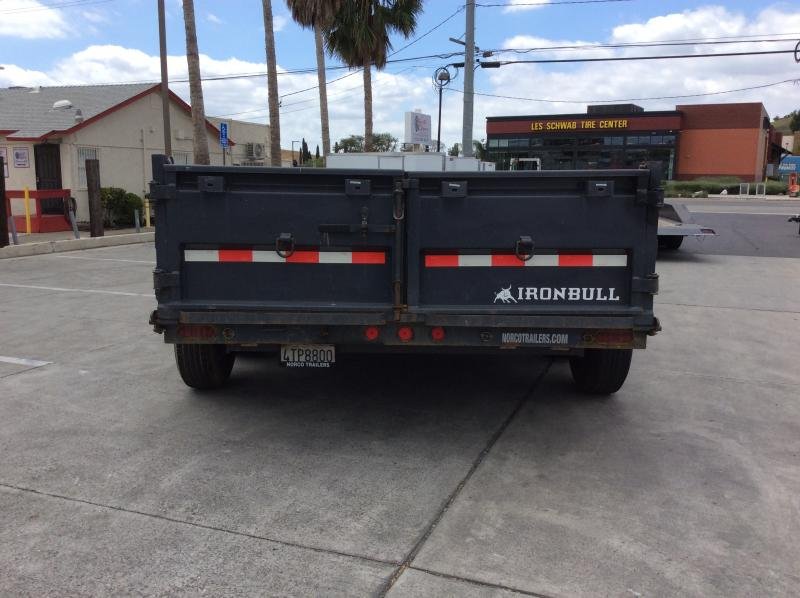 2021 Iron Bull Trailers 8.5' X 14 14K Dump Trailer