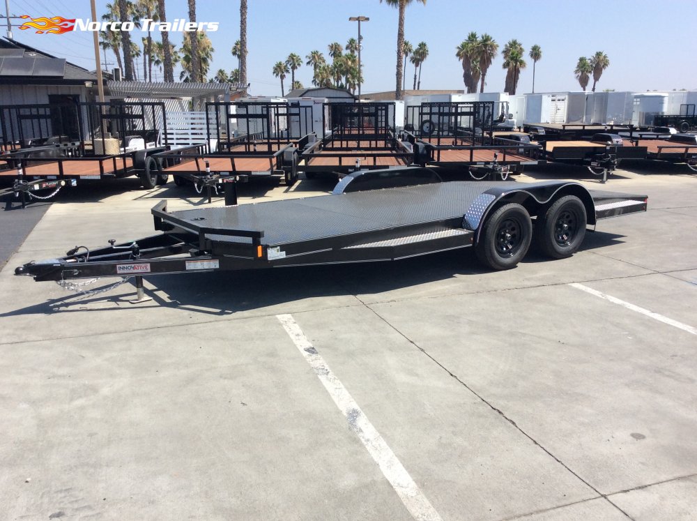 2025 Innovative Trailer Mfg 83" x 18' Car Hauler Flatbed trailer