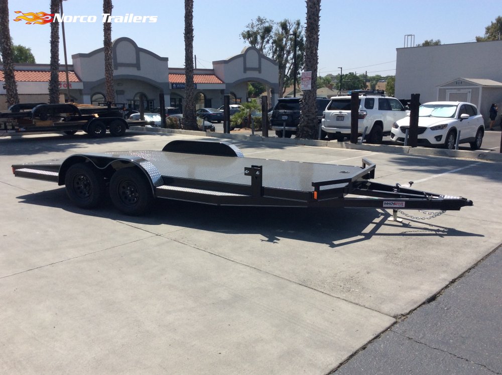 2025 Innovative Trailer Mfg 83" x 18' Car Hauler Flatbed trailer