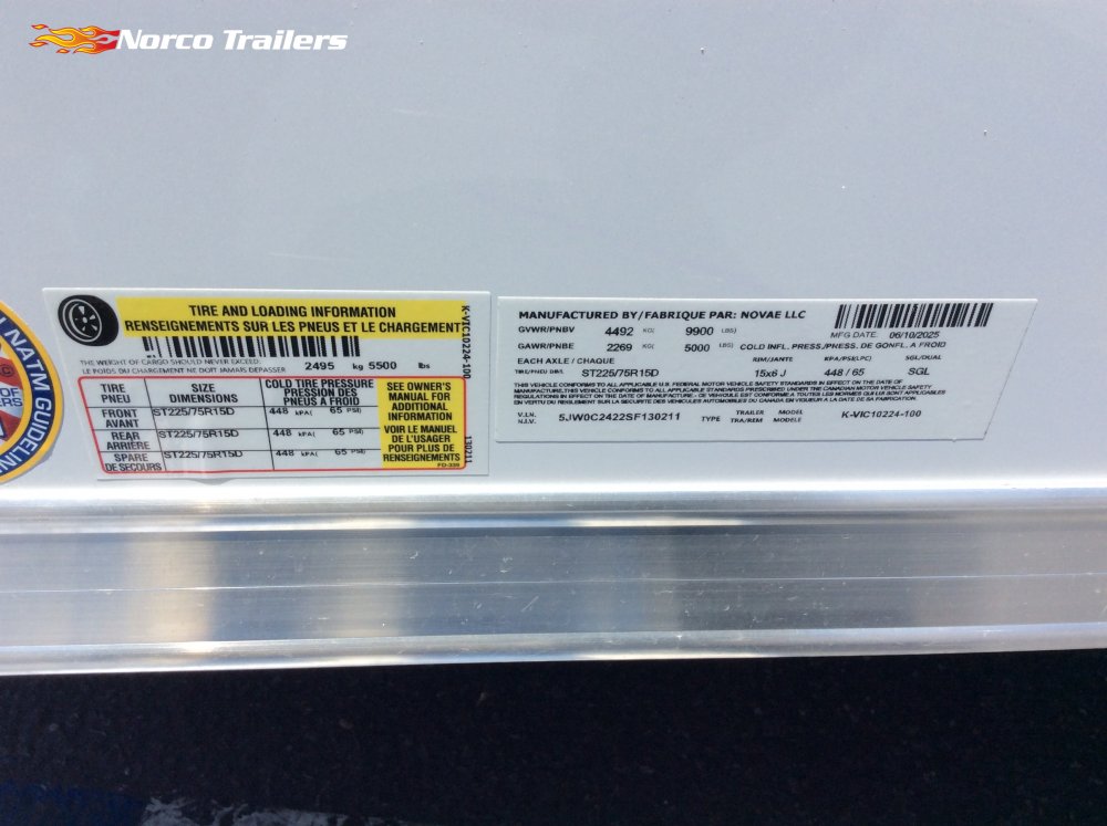 2025 Look Trailers 8.5' x 24' VISION Car/Racing trailer
