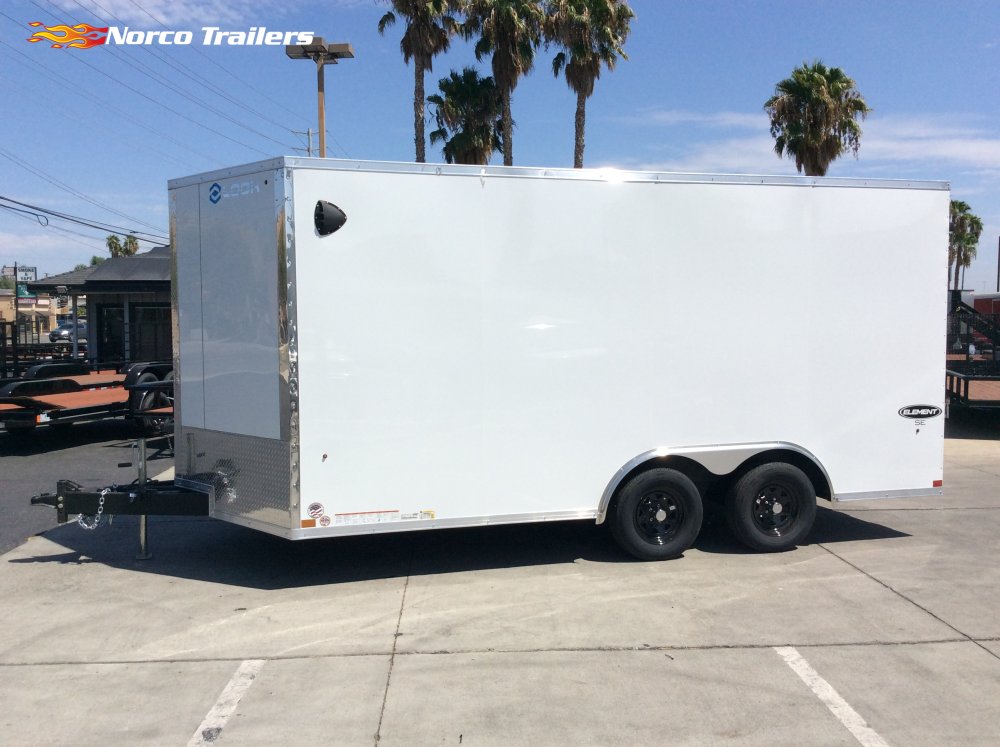 2027 Look 8.5' x 16' ELEMENT SE Enclosed Cargo trailer