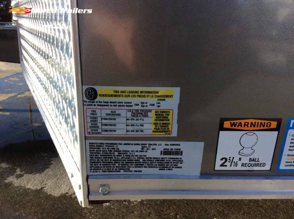 2025 Haulmark 8.5' x 16' Passport Car/Racing trailer