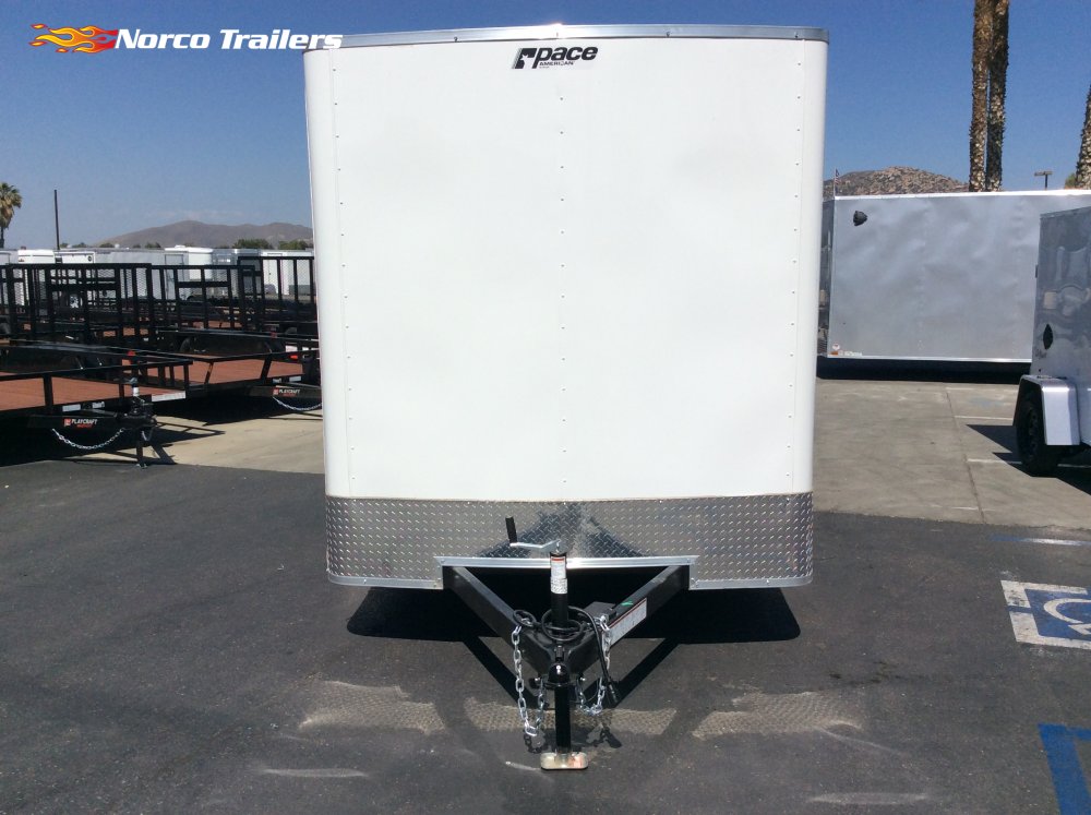 2025 Pace American 7' x 14' OB DLX Enclosed Cargo trailer