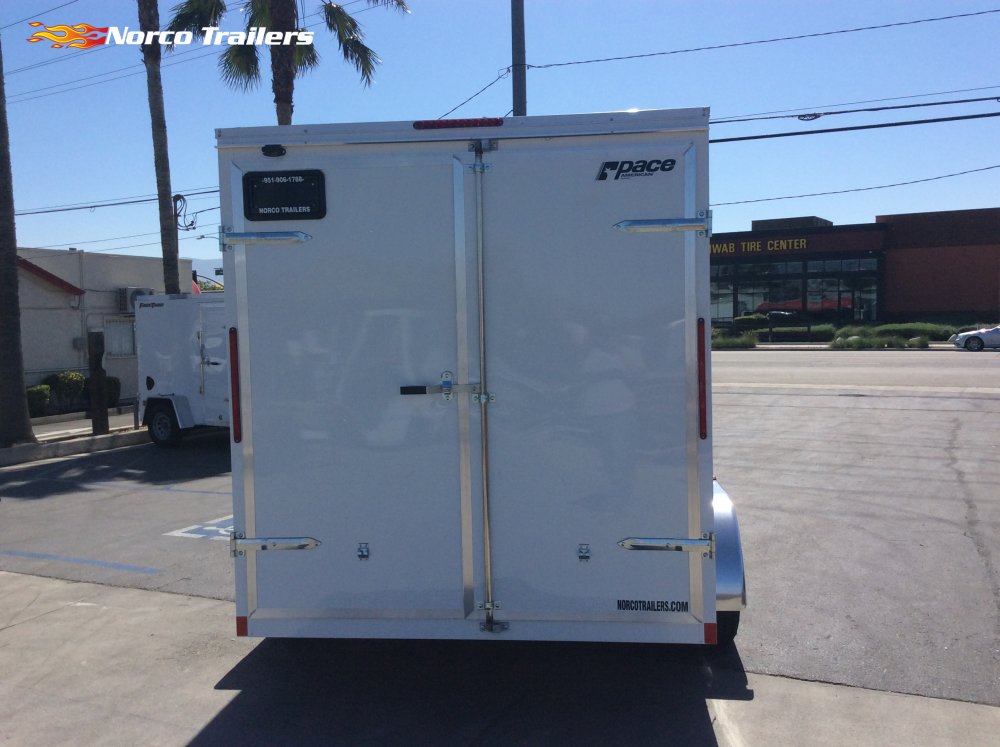 2025 Pace American 7' x 14' OB DLX Enclosed Cargo trailer