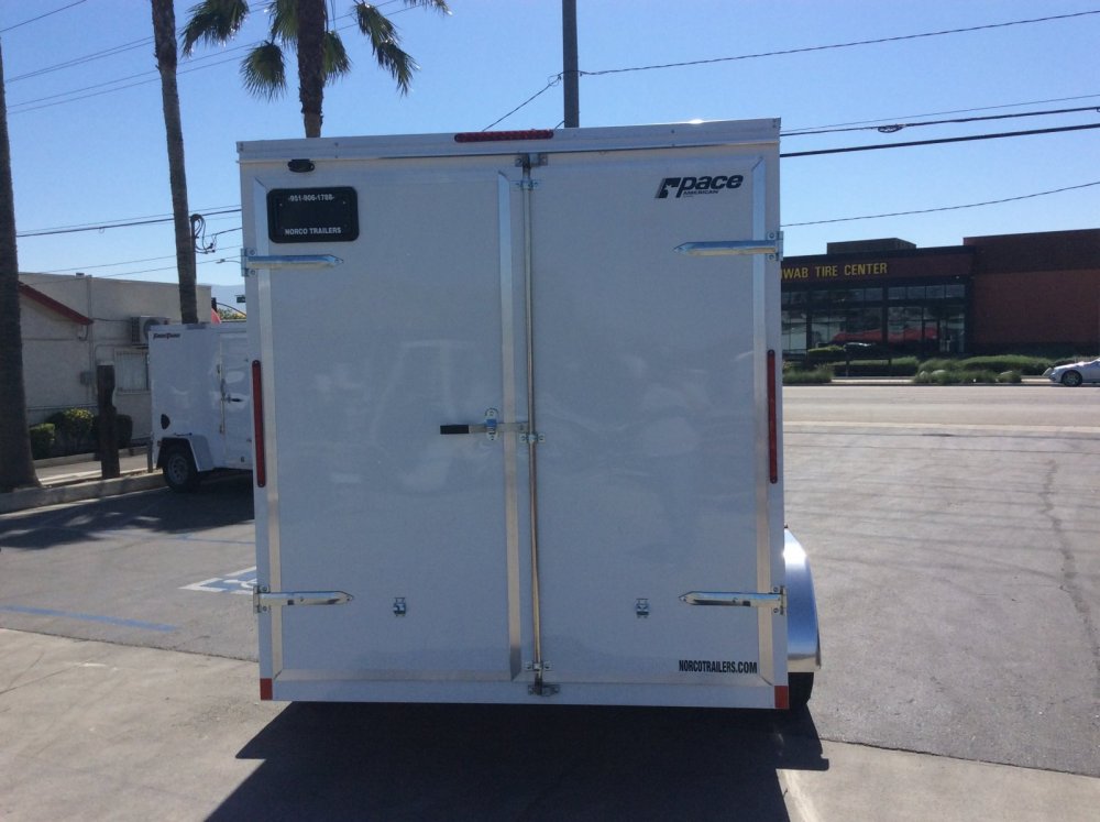 2025 Pace American 7' x 14' OB DLX Enclosed Cargo trailer