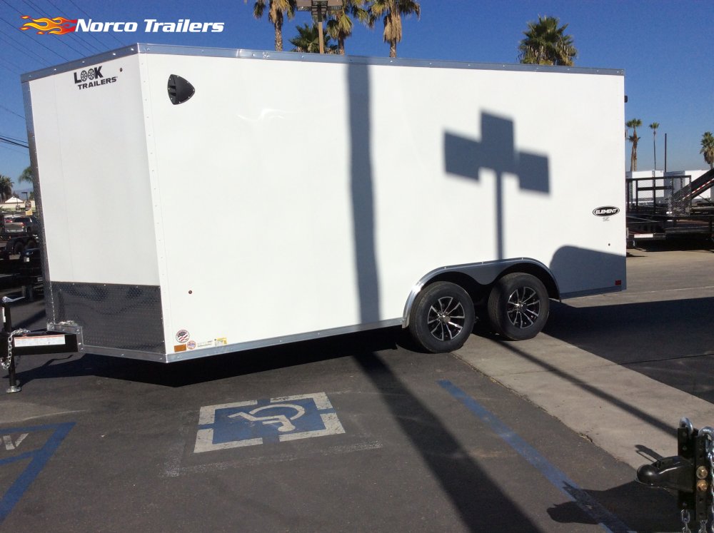 2026 Look 8.5' x 16' ELEMENT SE Car/Racing trailer