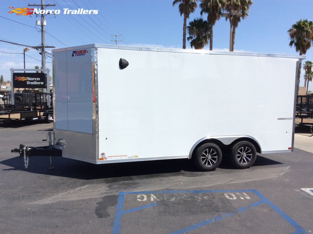 2027 Pace American 8.5' x 16' CARGO SPORT Enclosed Cargo trailer