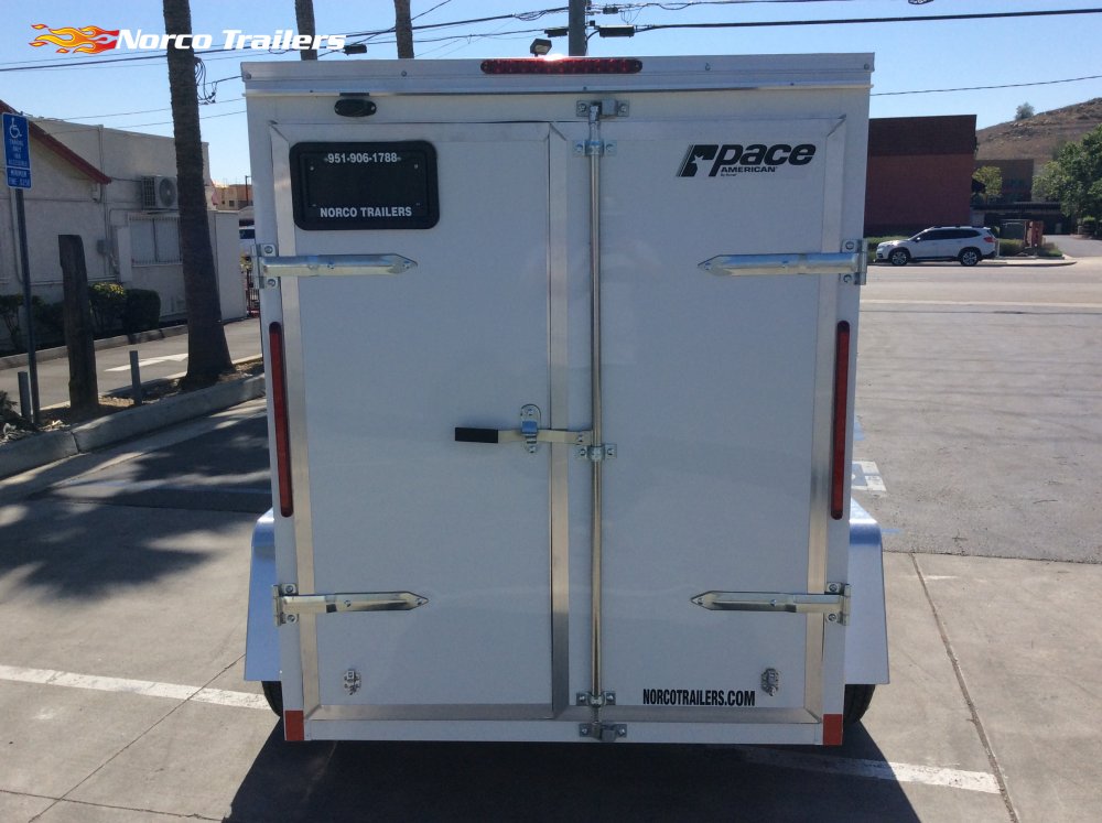 2025 Pace American 5' x 8' OUTBACK Enclosed Cargo trailer
