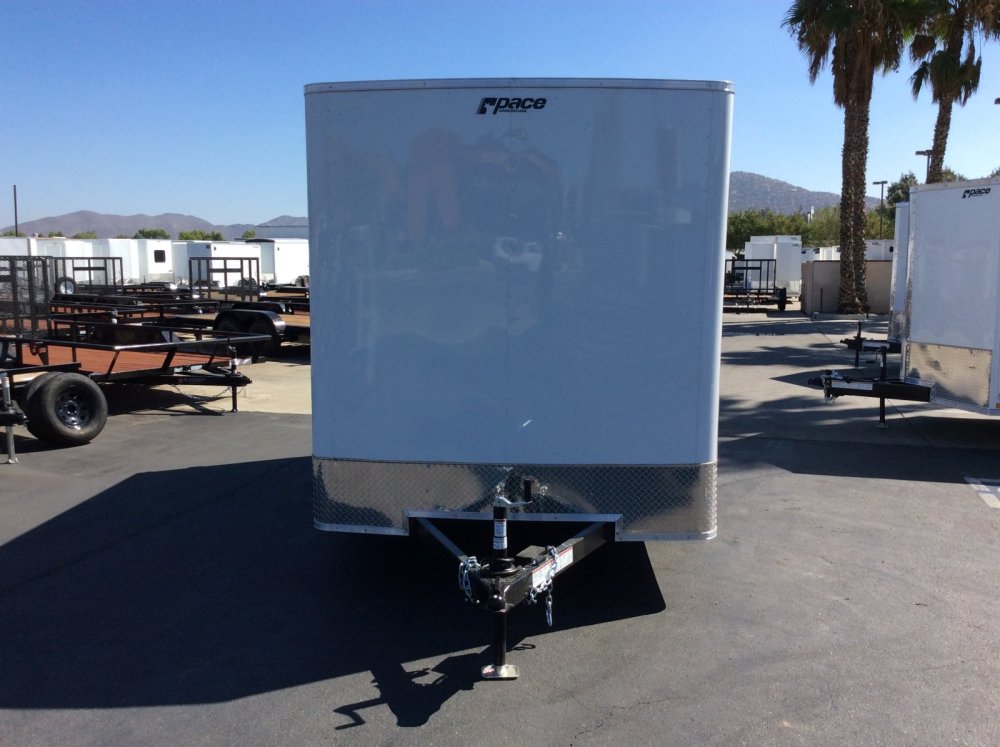 2026 Pace American 7' x 12' OUTBACK DLX Enclosed Cargo trailer