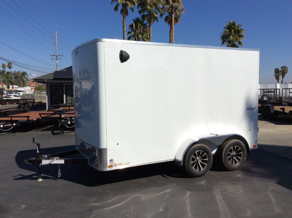 2026 Pace American 7' x 12' OUTBACK DLX Enclosed Cargo trailer