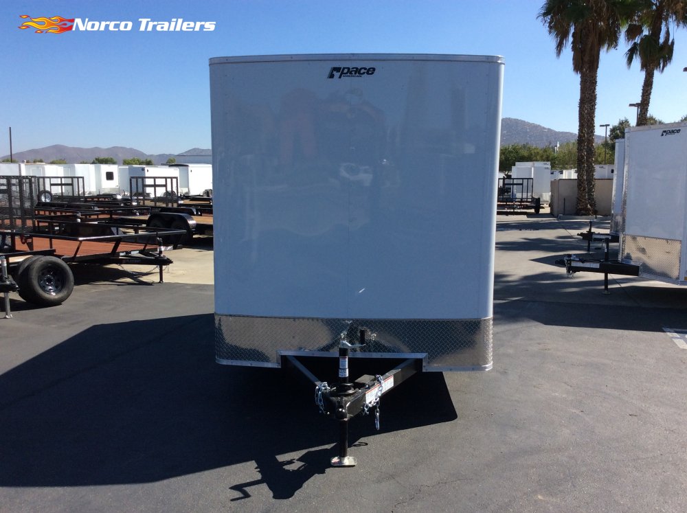 2026 Pace American 7' x 12' OUTBACK DLX Enclosed Cargo trailer