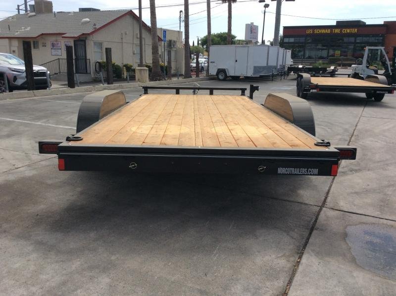 2024 Innovative Trailer Mfg. 83" x 16' Economy Wood Car Hauler Flatbed Trailer