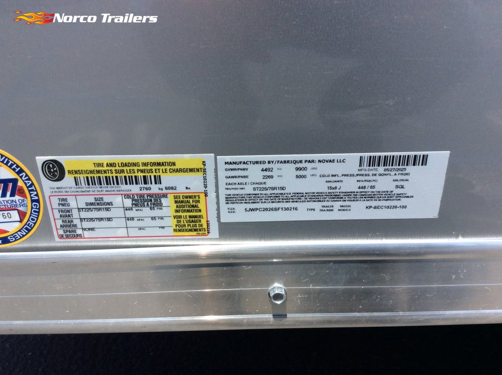 2025 Pace American 8' 5" x 20' JOURNEY SE Car/Racing trailer