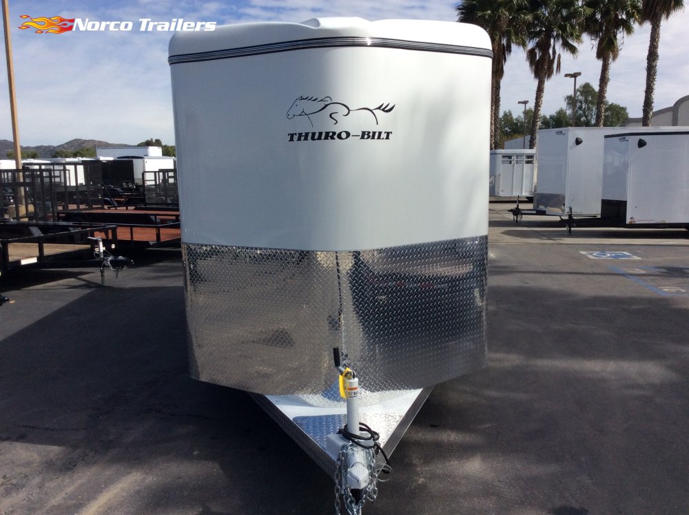 2026 Thuro-bilt 8.5' x 17' Wrangler 3H Horse trailer