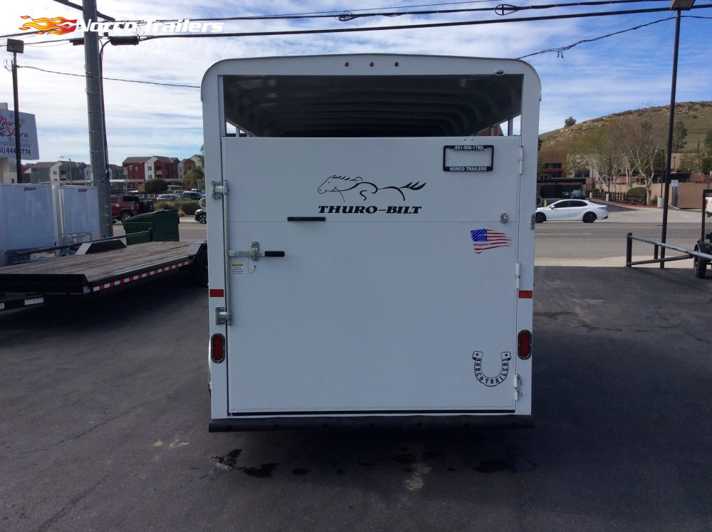 2026 Thuro-bilt 8.5' x 17' Wrangler 3H Horse trailer