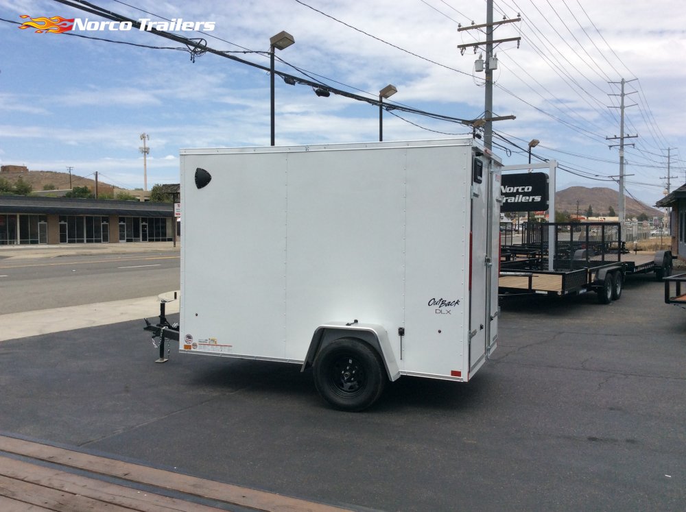 2027 Pace American 6' x 10' OB DLX Enclosed Cargo trailer